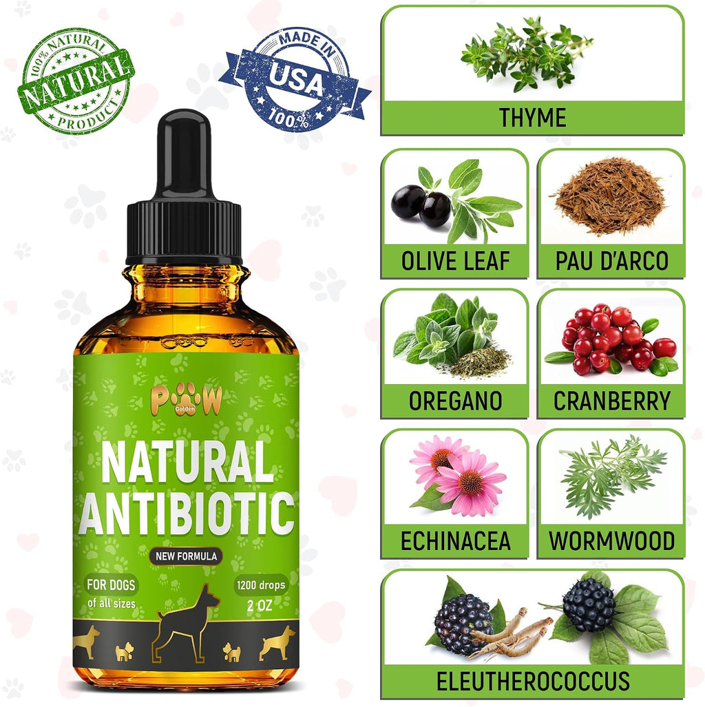 Liquid herbal dog supplement for allergies and immune support