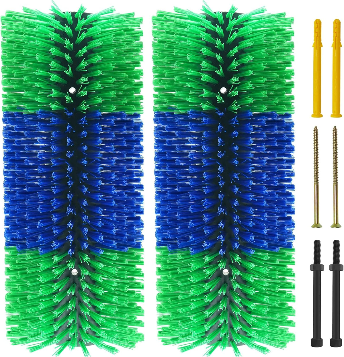 Sayutie livestock scratching brush front view for cattle and horses