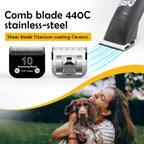 Cosyonall size 10 replacement blade showcasing the low friction black ceramic cutter