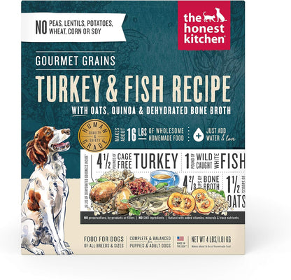 The Honest Kitchen Human Grade Wholemade Dehydrated Whole Grain Dog Food, Whole Grain Turkey and White Fish, 10lbs - Image 10