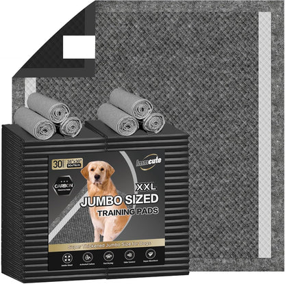 IMMCUTE XXL Puppy Pads 36"X44", 30 Ct, Jumbo-Size Dog Training Pads for Large Breed or Multiple Dogs, Pee Pads Extra Large with Adhesive Strip, Odor Control Dog Potty Pads - Image 9