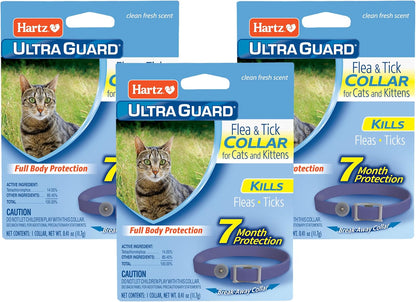 Hartz UltraGuard Flea & Tick Collar for Cats and Kittens, 7 Month Flea and Tick Protection and Prevention, White - Image 9