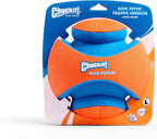 Chuckit! Kick Fetch dog toy floating in water