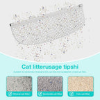 DuckSky automatic cat litter box filter accessory close up view of the small pore design.