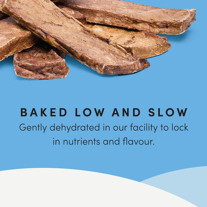 High protein low fat beef tendersticks for training puppy