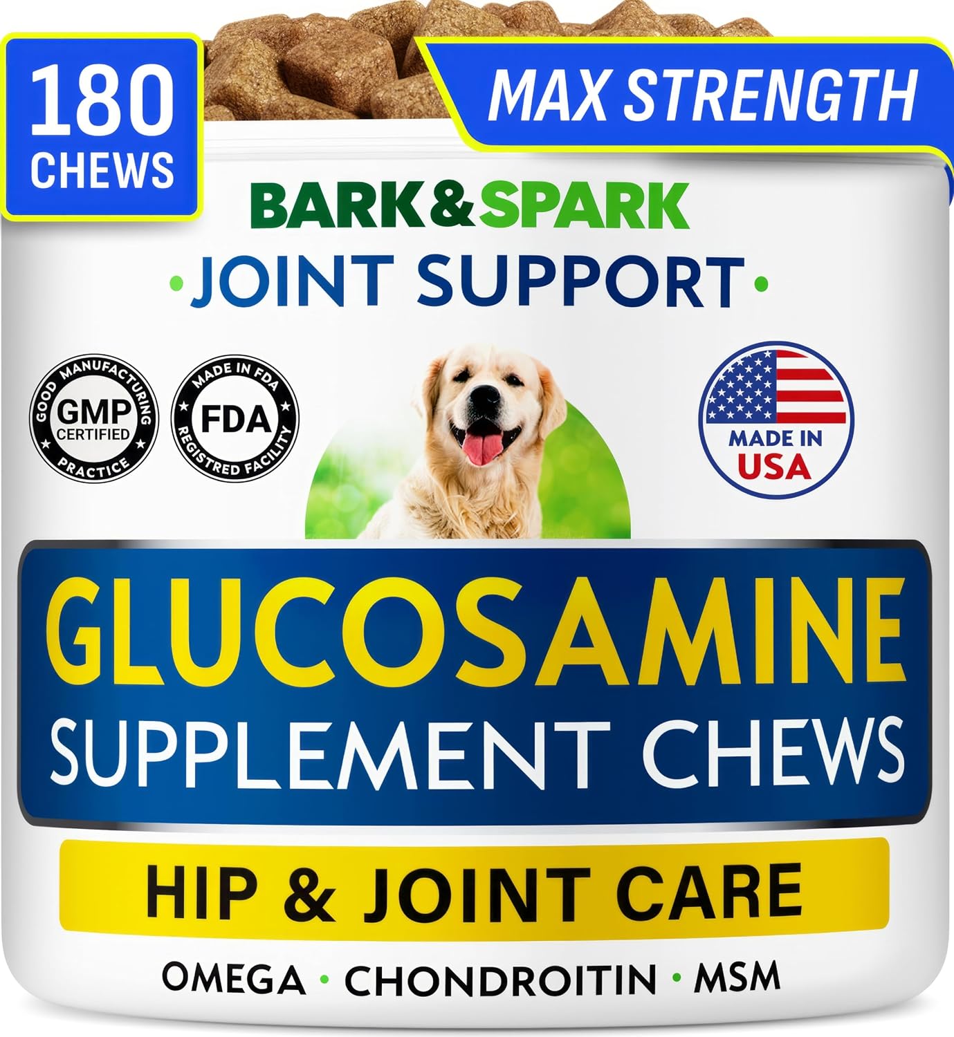 BARK&SPARK Advanced Calming Chews for Dogs - Hemp Chew + Melatonin - Anxiety Relief - Sleep Aid - Relaxing Treats - Stress Relief During Fireworks, Storms, Thunder, Barking - Image 15