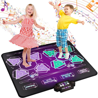 Joyvalley Kids Dance Mat purple front view