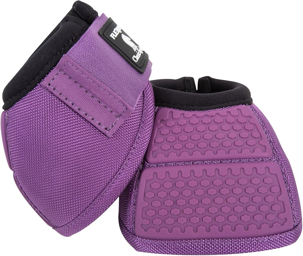 Classic Equine horse leg care gear showing the unique hex patterned flexion technology on the back panel.