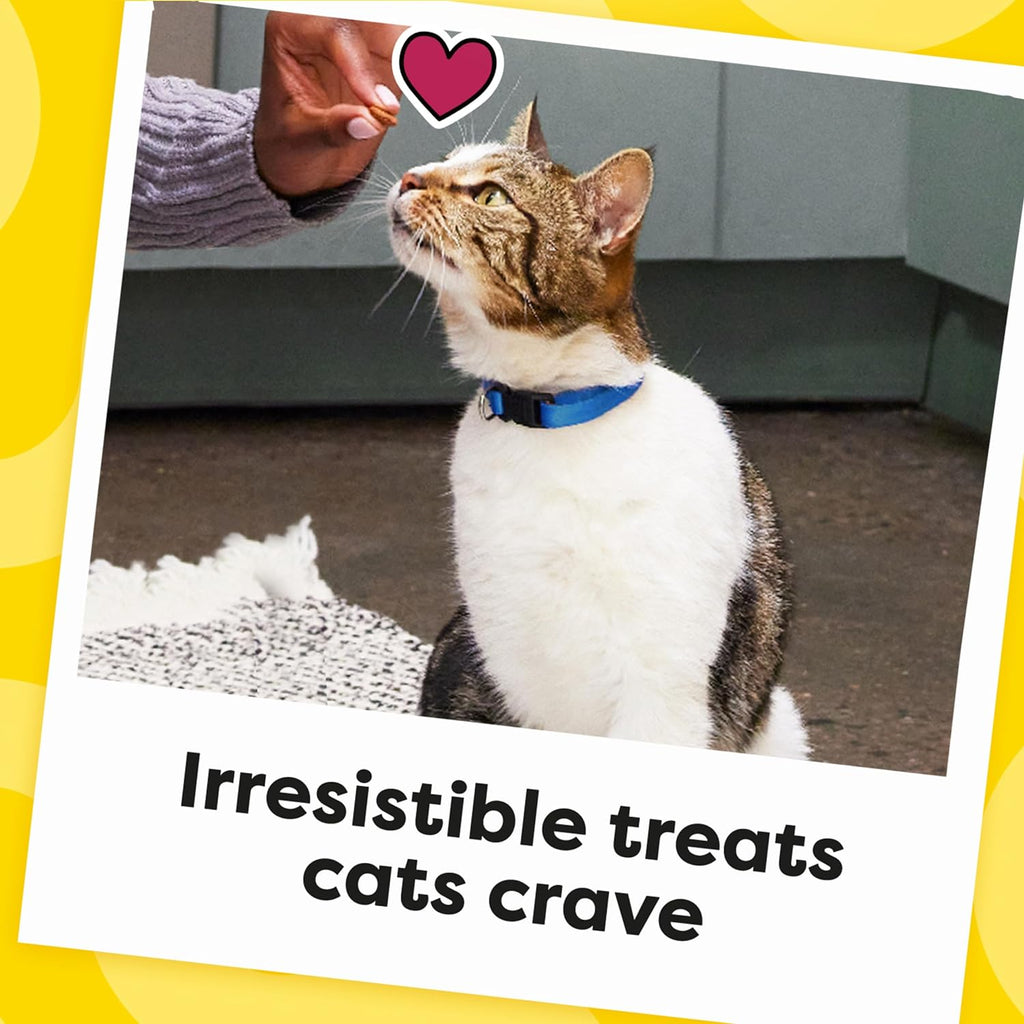 Temptations Cat Treats Classic Crunchy and Soft Cat Treats, Tasty Chicken Flavor, 30 oz. Tub - Image 10