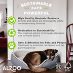 Alzoo flea and tick collar ingredient label