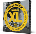 D'Addario EXL125-3D nickel wound electric guitar strings 3 pack front packaging view