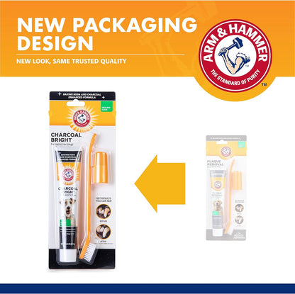 Arm & Hammer for Pets Dog Dental Care Fresh Breath Kit | Includes Arm & Hammer Baking Soda Dog Toothpaste and Dog Toothbrush | Dog Plaque Removal Kit, Mint - Image 6
