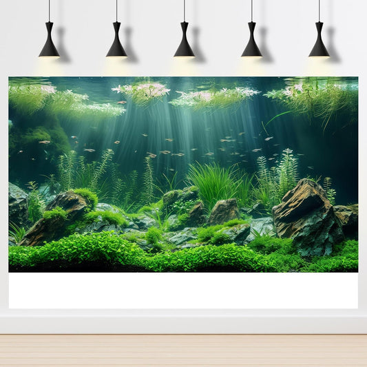 Riivvdise vinyl fabric terrarium background for realistic reptile habitat setups.