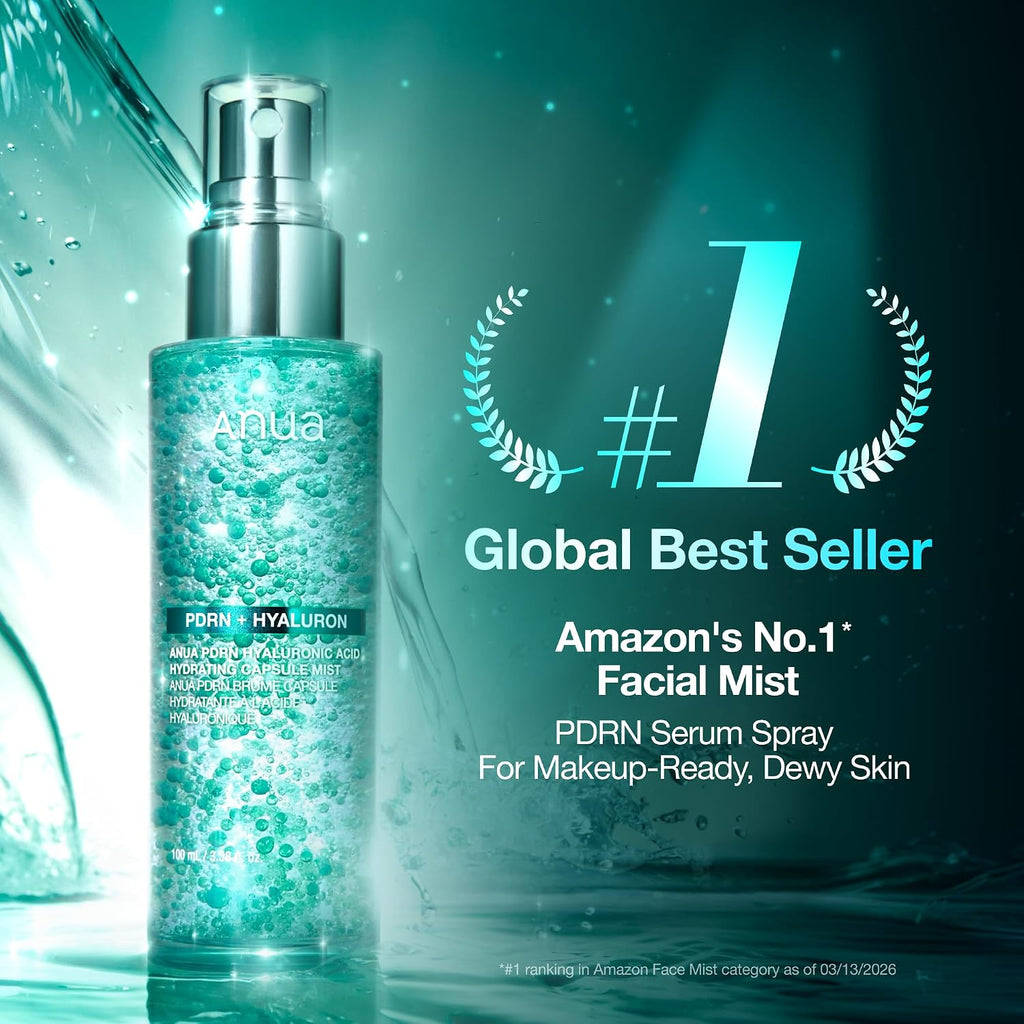 Anua PDRN Collagen Glow Facial Serum Spray, 3.38 fl oz - Image 3