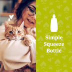 Squeeze bottle design of PetArmor ear mite drops for easy feline application