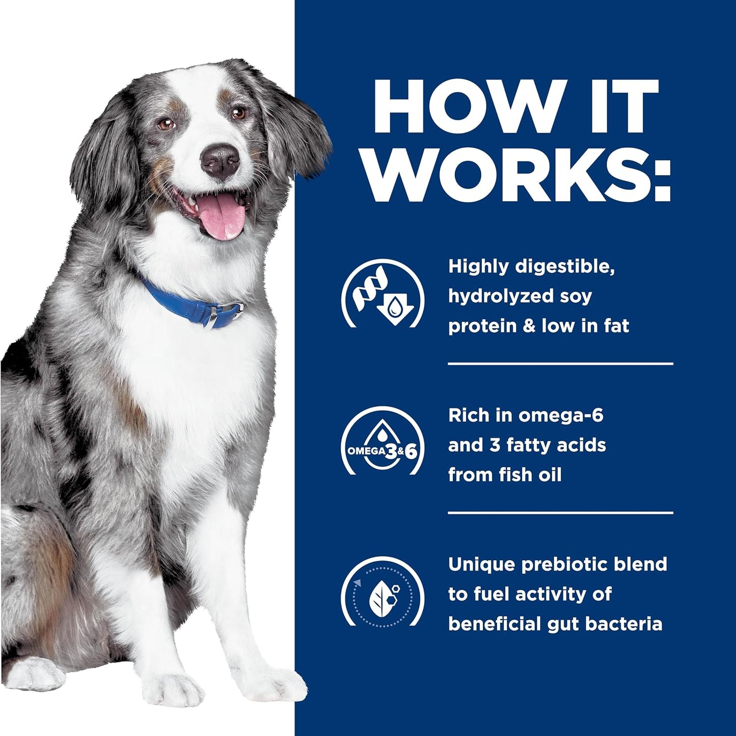 Hill's Prescription Diet z d Skin and Food Sensitivities canine food textures close up