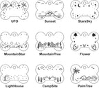 PetANTastic regular size bone pet ID tag showing five lines of customized text