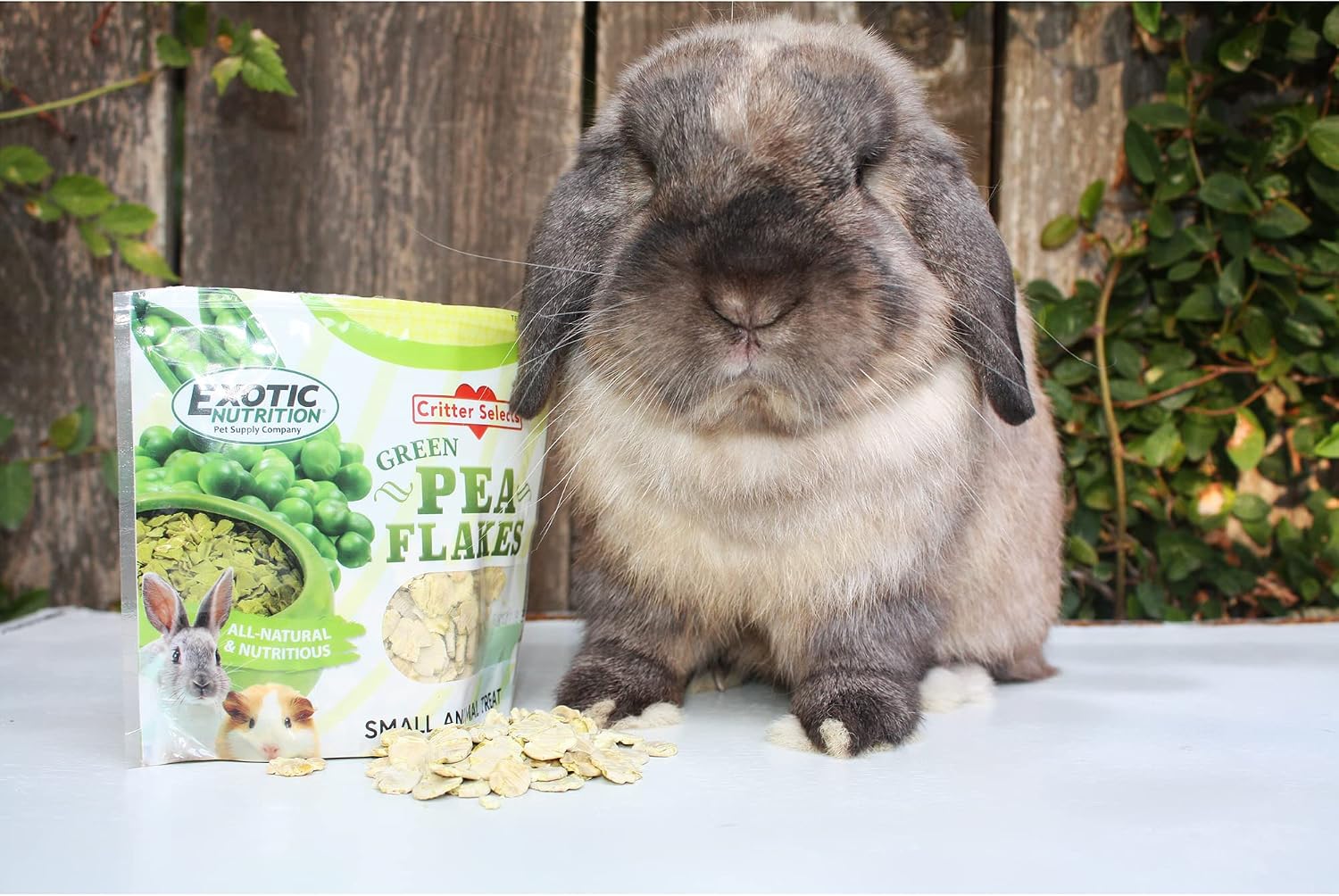 Exotic Nutrition natural dried vegetable pet treat package