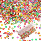 CCINEE 3D fruit nail slices front view storage box