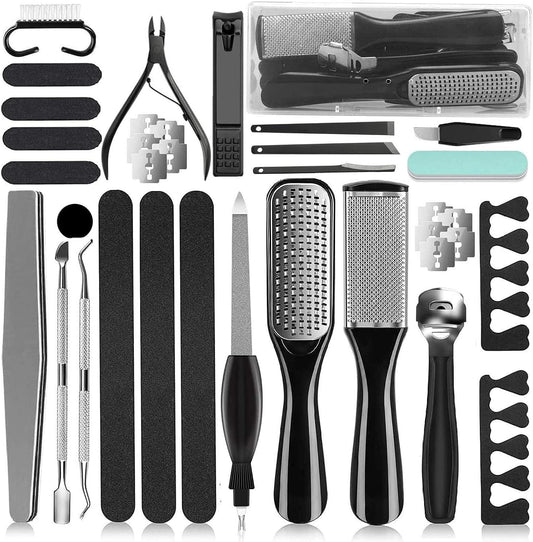 Ekocsio 36 in 1 professional pedicure kit front view