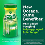 Benefiber Prebiotic Fiber Supplement Powder container back view