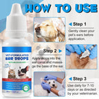 Nbtrektie vet-recommended ear drops product label