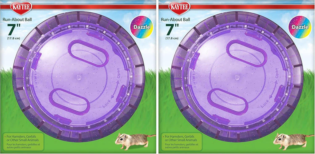 Kaytee 5" Clear Run-About Exercise Ball For Pet Dwarf Hamsters & Mice - Image 15