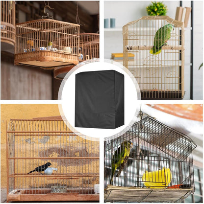 Silver coated interior lining of a premium pet cage blackout shade