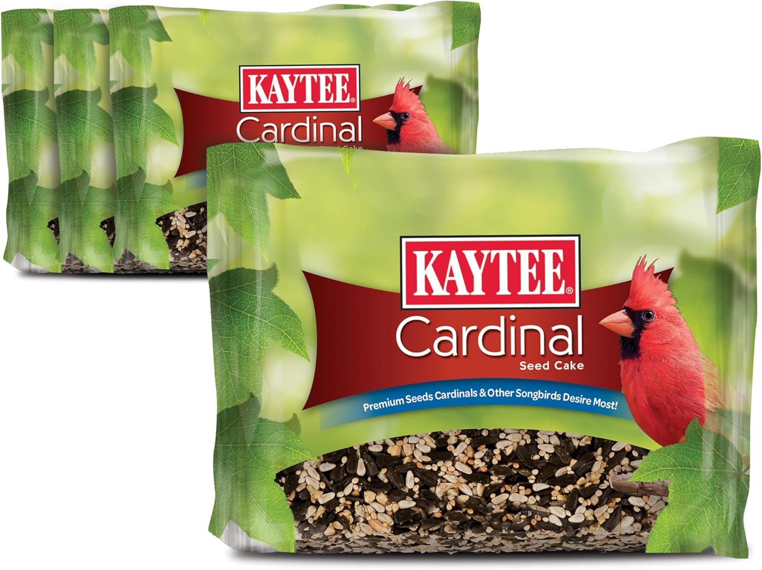Kaytee Woodpecker Seed Cake, Wild Bird Food, 1.85 Pounds, 4 Count - Image 13