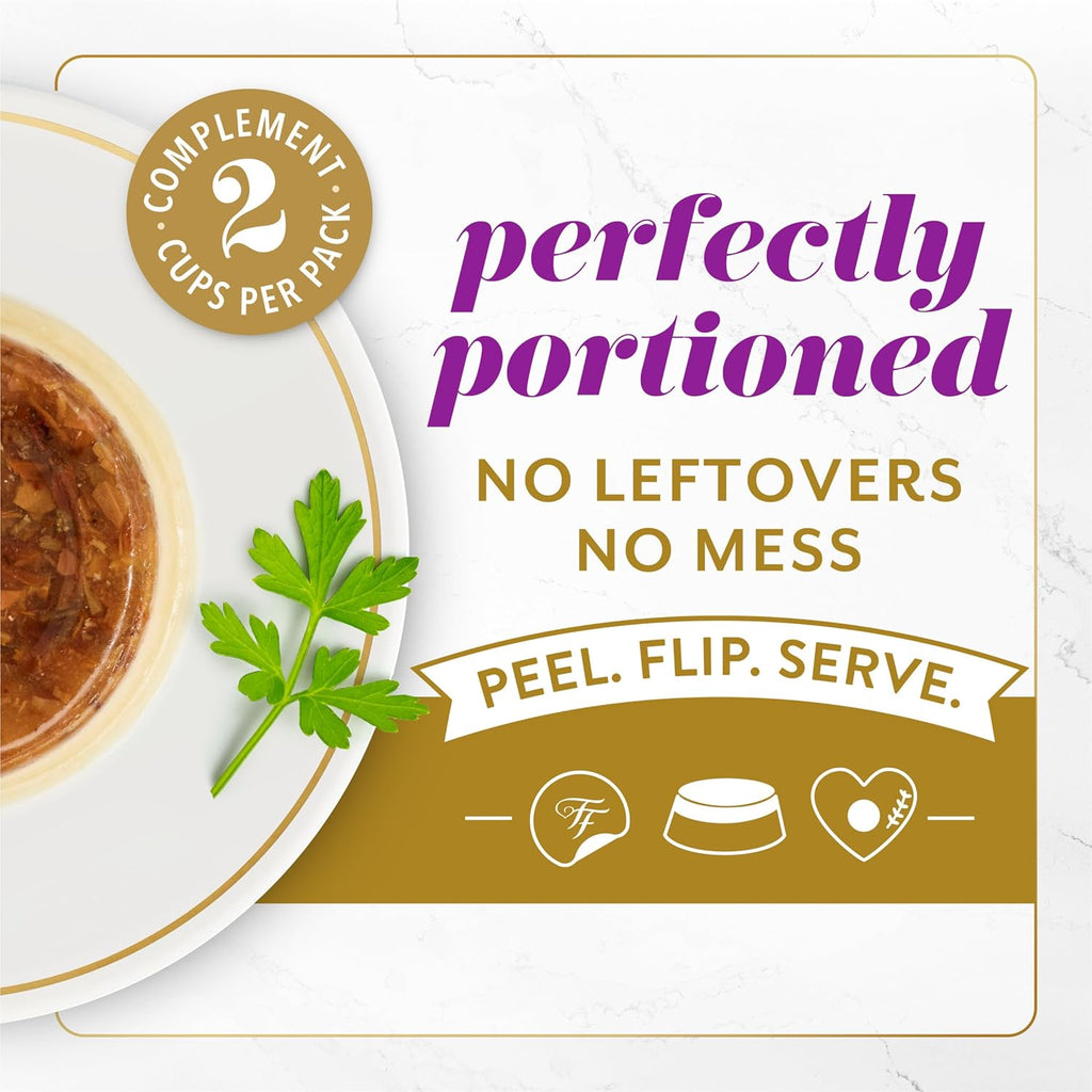 Gourmet flaked skipjack tuna topping on mousse