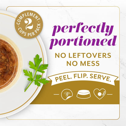 Gourmet flaked skipjack tuna topping on mousse