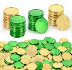 Fullive St Patricks Day leprechaun coins front view festive party decor