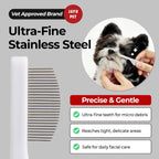 Jayu Pet pet grooming kit showing fine teeth design.