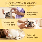 HICC PET premium skin fold grooming wipes back ingredients label
