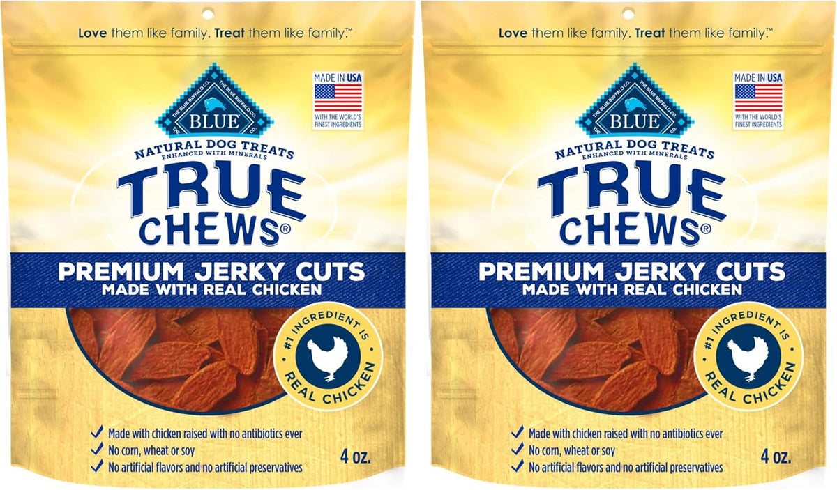 Blue Buffalo True Chews Premium Jerky Cuts Dog Treats with Natural Ingredients Chicken - Image 14