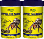 TetraFauna crab cakes container with feeding instructions