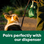 Premium Earth Rated imported USA dog poop bags showing 270 count box