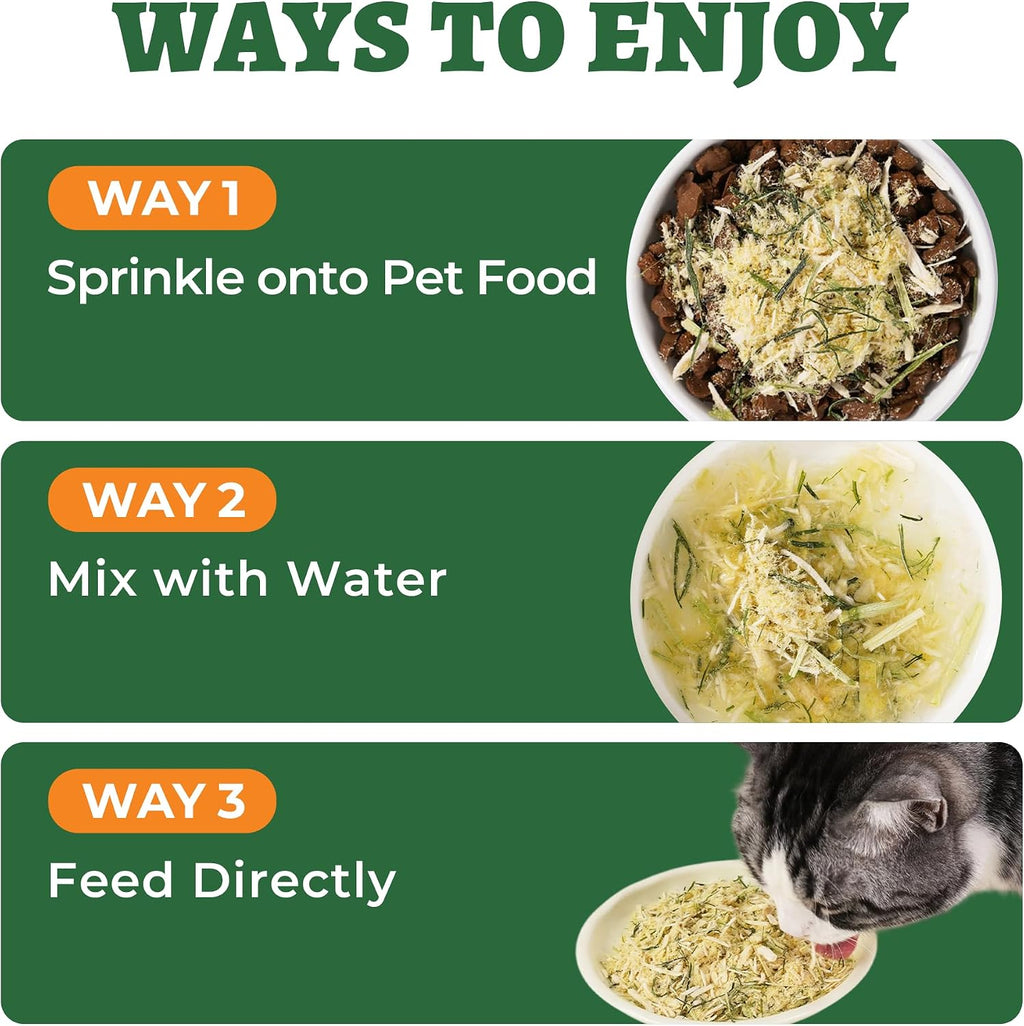 Healthy chicken and egg yolk freeze dried cat treats