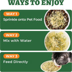 Healthy chicken and egg yolk freeze dried cat treats
