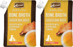 Merrick Grain Free Bone Broth, Premium Human Grade And Gluten Free Dog And Cat Food Topper Pouches, Chicken - 7 oz. Pouch - Image 12