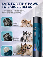 Yabife professional nail clippers included in grooming kit