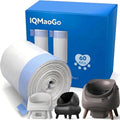IQMaoGo automatic cat litter box liners front view showing sixty pack carton box