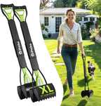 32 inch Pooper Scooper for Large Dogs 2-Pack - Long Handle Dog Poop Scooper for Yard, No Bending Save Back, Ease of Pickup, Grass Friendly, Sturdiness - Image 9