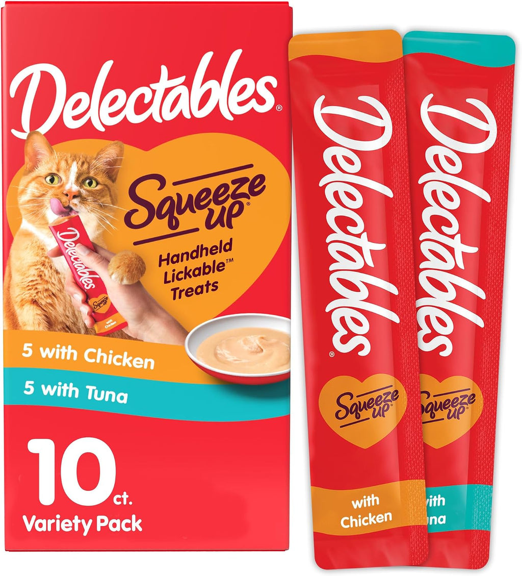 Delectables Squeeze Up Lickable Cat Treat Tube Variety Pack, 20 CT - Image 13