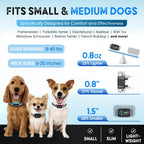 Close up of Elecane waterproof dog training device