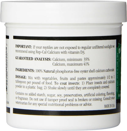 Texture of Rep-Cal ultra-fine reptile calcium powder