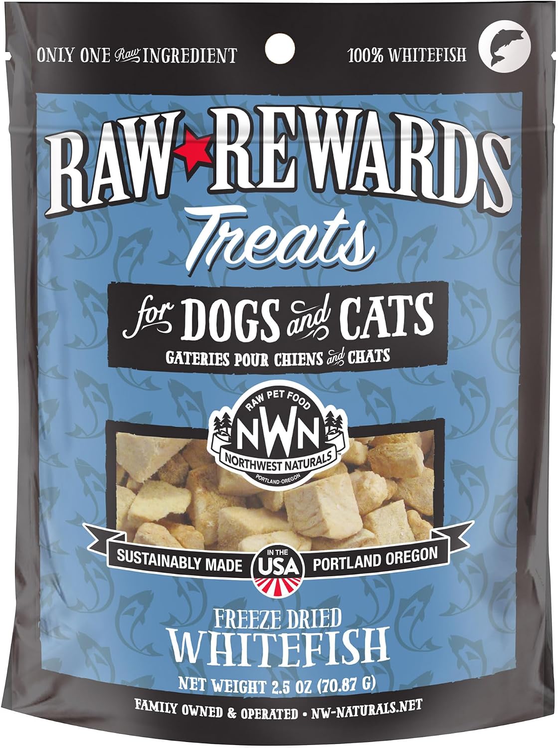 Northwest Naturals Raw Rewards Freeze-Dried Green Lipped Mussel Treats for Dogs and Cats - Bite Sized Pieces - Grain Free - 1 Ingredient - Healthy - Human Grade - All Natural - USA Made - 2 Oz - Image 12