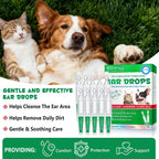 IMKCICSZ dog and cat ear cleaning solution tubes