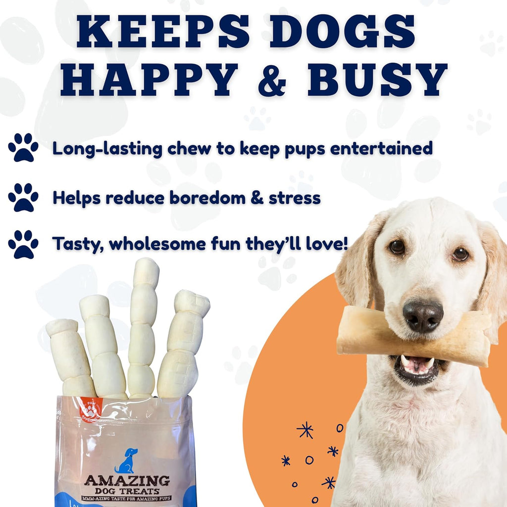 High protein low calorie thick retriever rolls dog treat pack