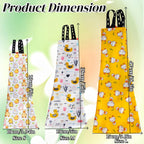 Chicken Diapers for Hens, Roosters, Diapers for Ducks, Ducklings, Reusable Pet Diaper with Bow Ties Waterproof Poultry Nappies for Geese Pet Ducks-Yellow Duck,L - Image 9